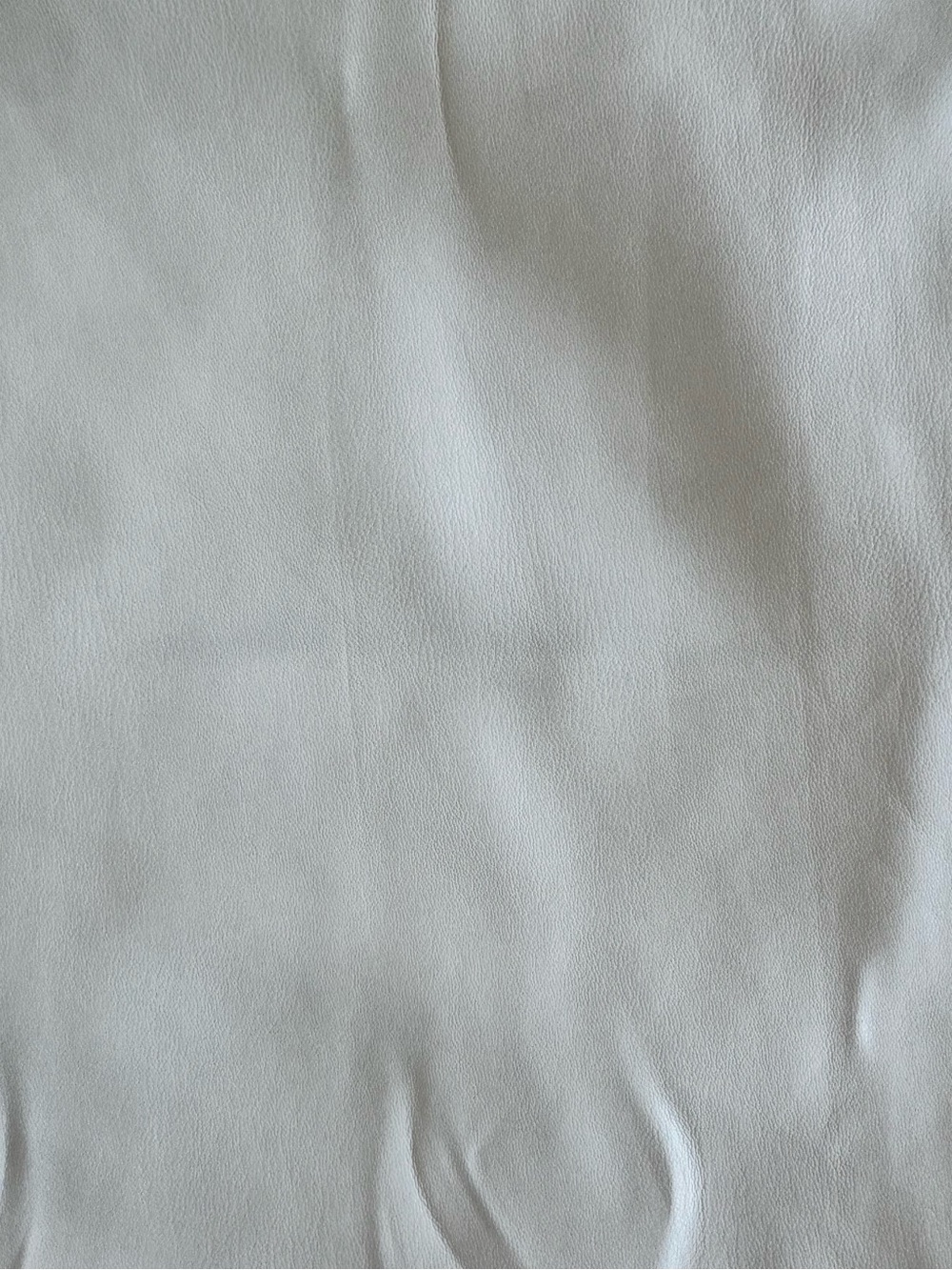 Mango Cream Faux Leather Midi Skirt with Round-Buckle Belt - Picture 5 of 6